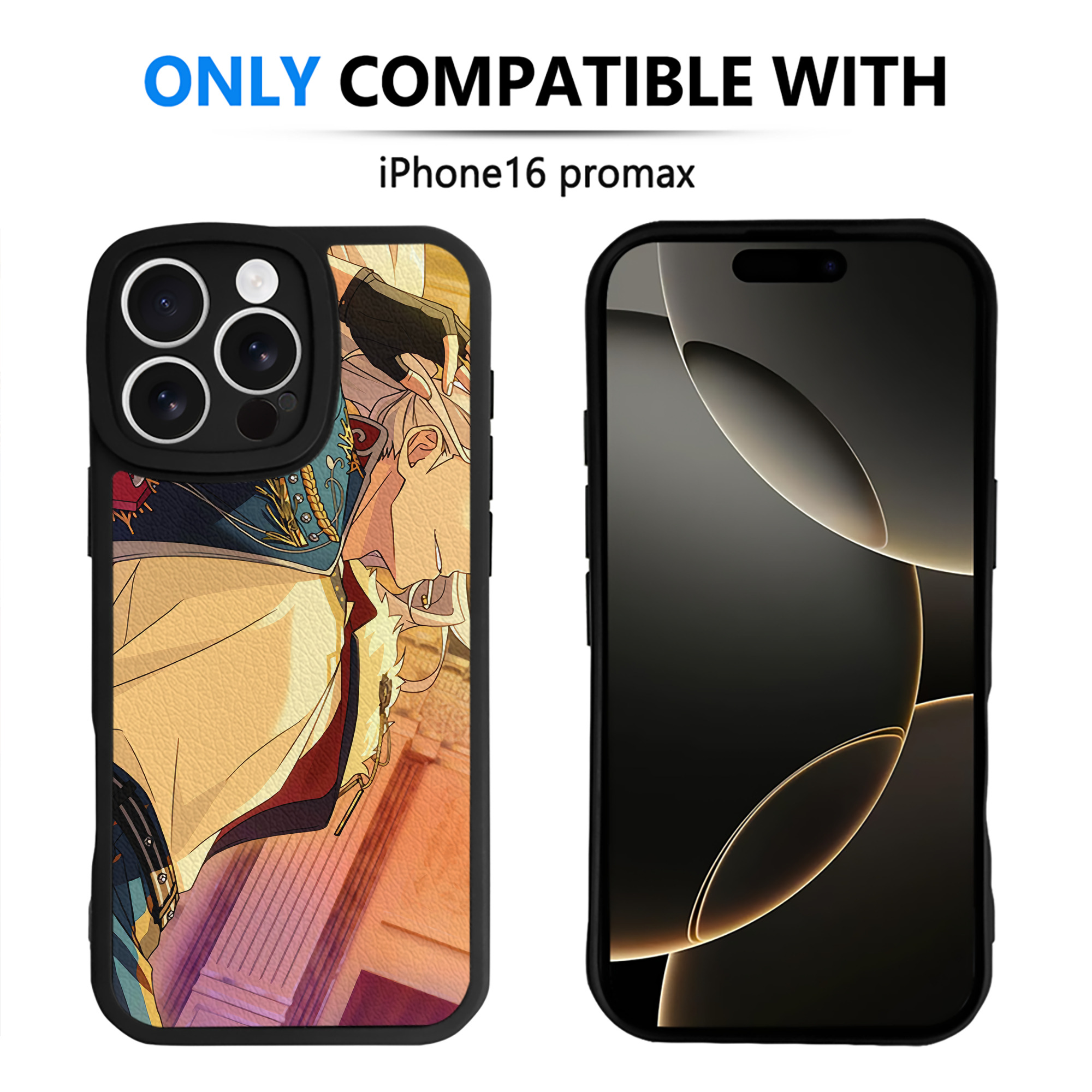（画像用） あんさんぶるスターズ! Ensemble Stars 【iPhone 16シリーズ対応】シリコンスマホケース（レザー調） 材質：シリコン